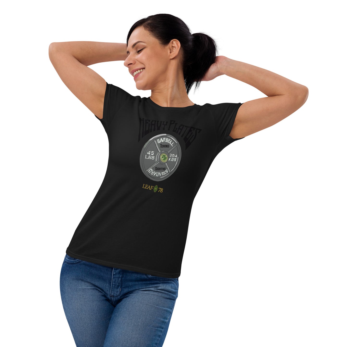 Heavy Plates Toking Eighths Fitted short sleeve t-shirt