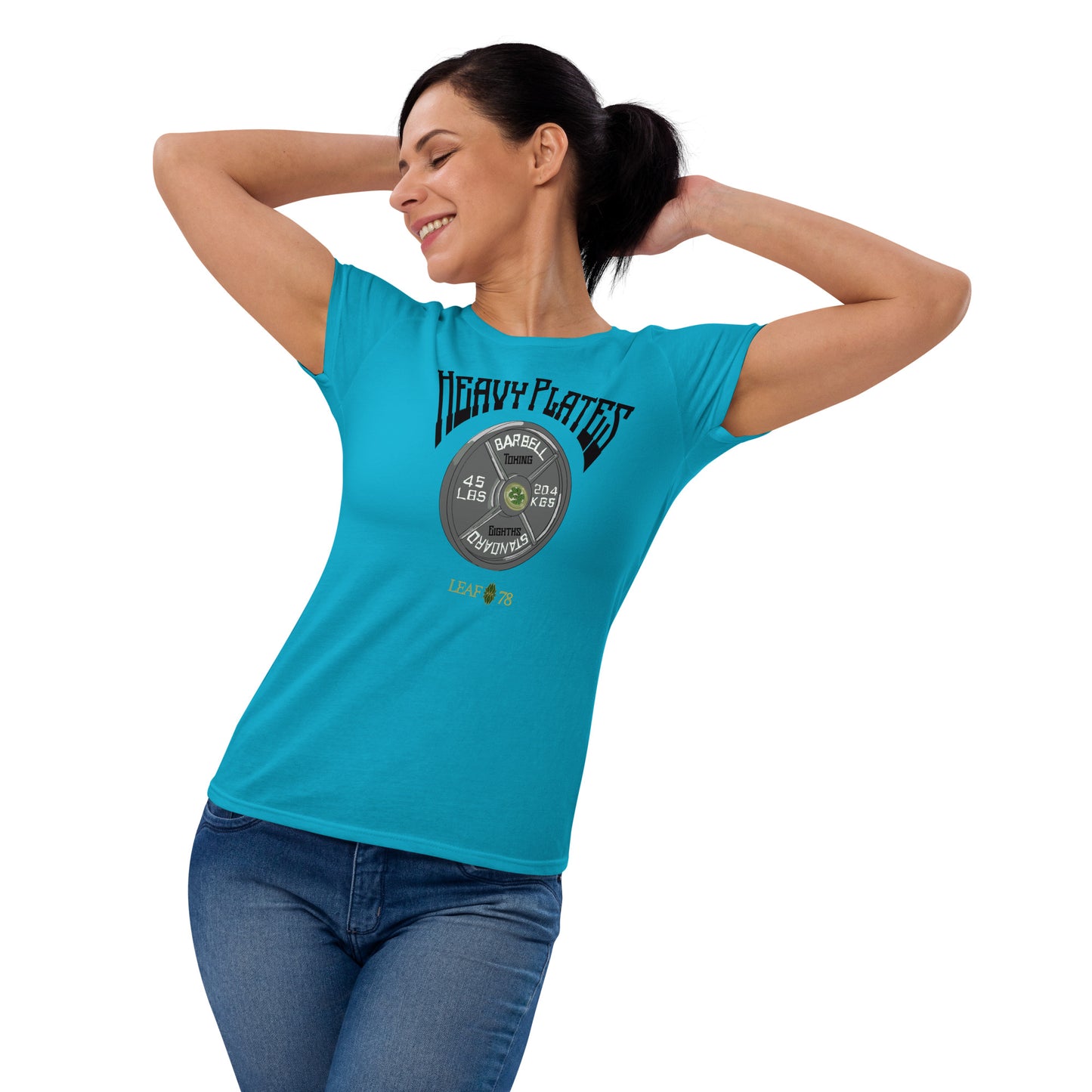 Heavy Plates Toking Eighths Fitted short sleeve t-shirt
