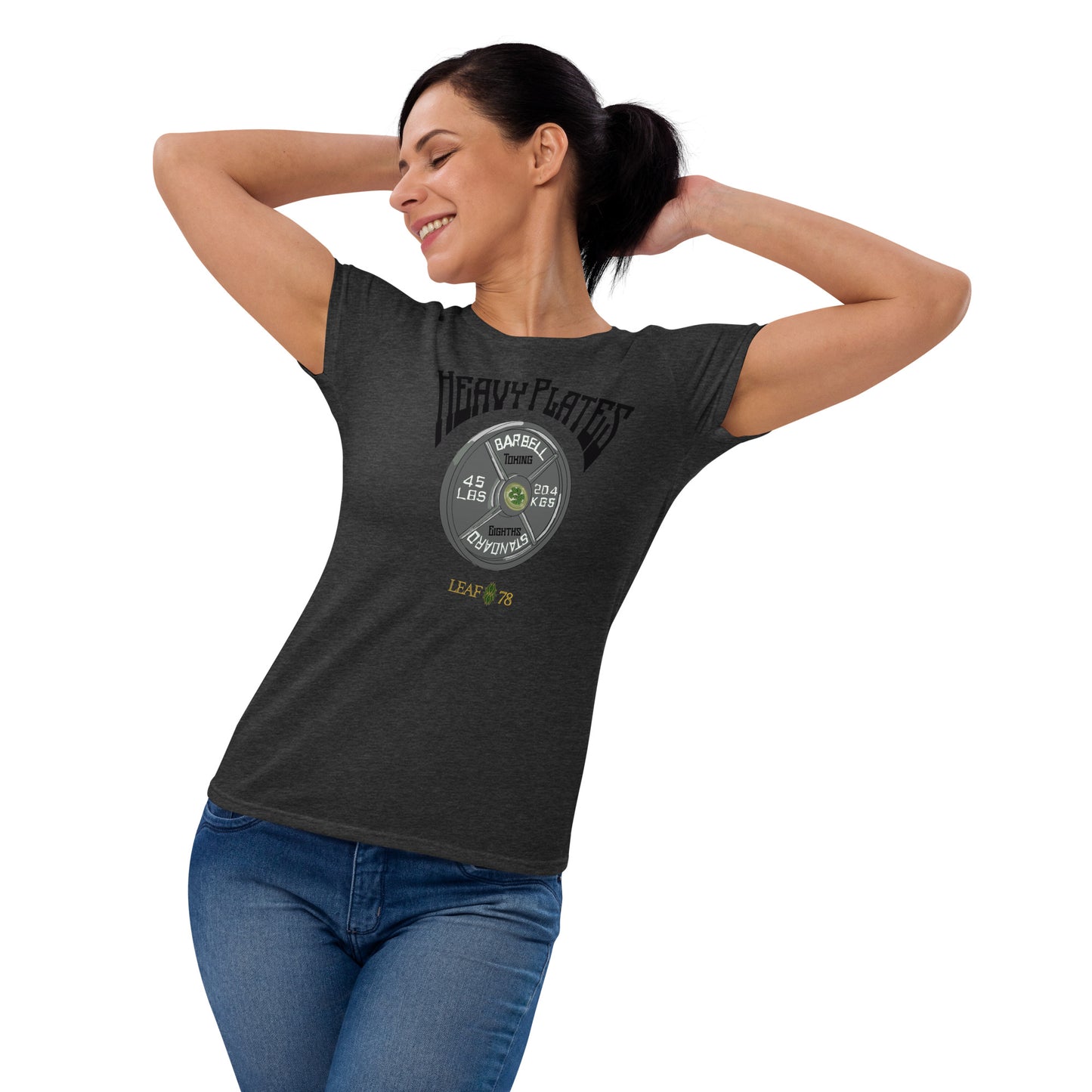 Heavy Plates Toking Eighths Fitted short sleeve t-shirt