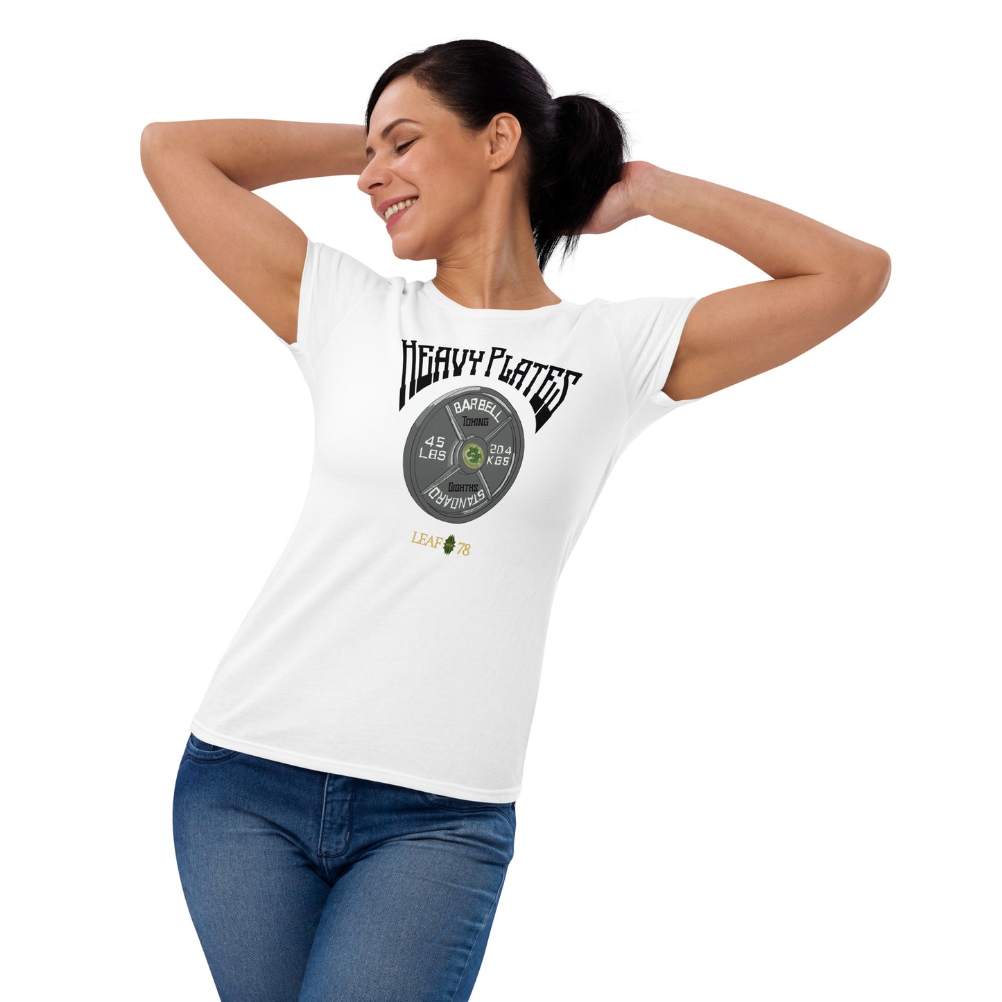 Heavy Plates Toking Eighths Fitted short sleeve t-shirt