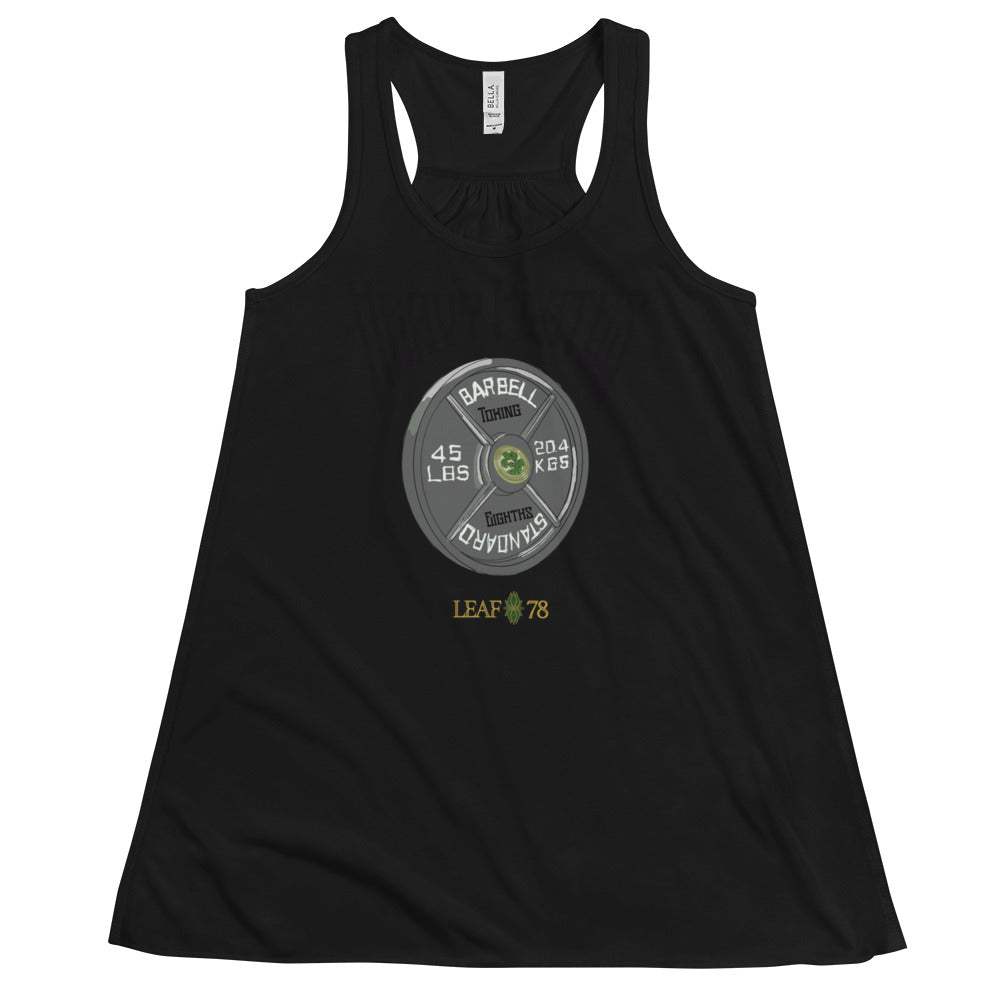 Heavy Plates Toking Eighths Flowy Racerback Tank