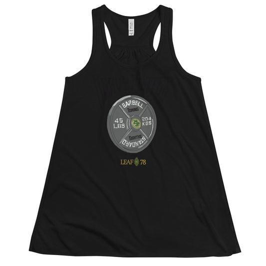 Heavy Plates Toking Eighths Flowy Racerback Tank