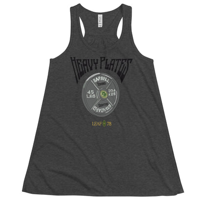 Heavy Plates Toking Eighths Flowy Racerback Tank