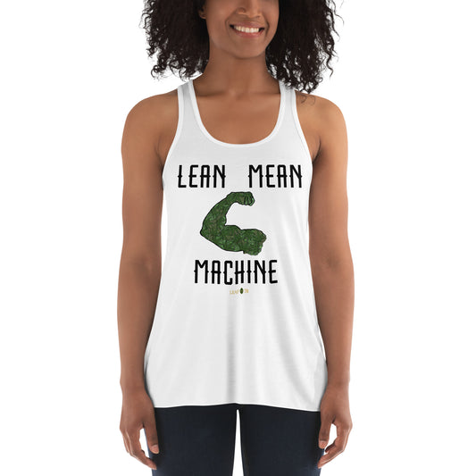 Lean Mean Machine Flowy Racerback Tank